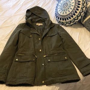 Michael by Michael Kors army green coat